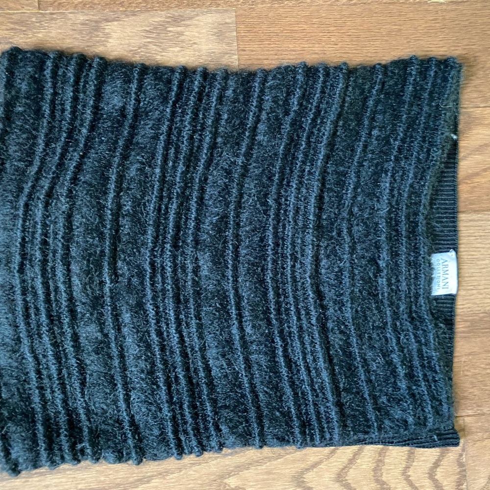Armani knit tank top. Very elegant.